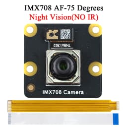 IMX708 Camera Module for Raspberry Pi 5 4 4B 3B+ ZERO 2 W HD 12MP Auto Focus 75 120 Degree Night Vision NO IR 22PIN CSI 15PIN