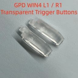GPD WIN4 L1/R1 Transparent Trigger Buttons: Transparent lighting effects are better. GPD Accessories