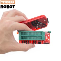 TSTARDEV PICKIT3 PIC KIT3 PICKIT 3 Programmer Offline Programming PIC Microcontroller Chip Monopoly+PIC Programmer Adapter Seat