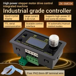 SMC04 Stepper Motor Driver DC 10-30V Motor Controller Forward And Reverse Ttl Serial Communication For 42 57 86 Stepper Motor