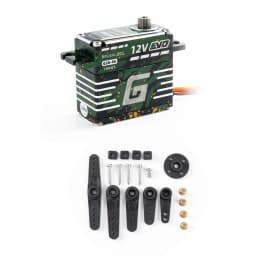 G28 28KG Torque 12V High-Performance High-Speed Brushless Standard Digital Narrow-Band Servo Kit for Professional RC Helicopter