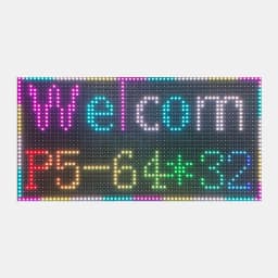 LED Digital Signage Indoor SMD P5 Full Color HUB75 Module RGB Pixel Display LED Display LED Video Wall Large Screen