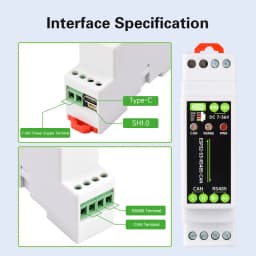 Industrial Grade ESP32-S3-RS485-CAN Development Board RS485/CAN Interface WIFI and Bluetooth Isolated Industrial Control Board