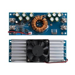 DC-DC Adjustable Step-Down Power Supply Module, 1500/1200W/800W Step-Down Power Supply Modules, DC 15V–90V to DC 2.5V–72V