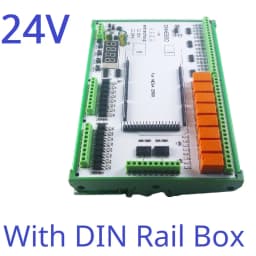 16AI-16DI-16DO 4-20MA Current 0-5V/10V/30V Voltage Dry Wet Contact MOS RS485 Relay MEGA2560 R3 Expanding Board for Arduino PLC
