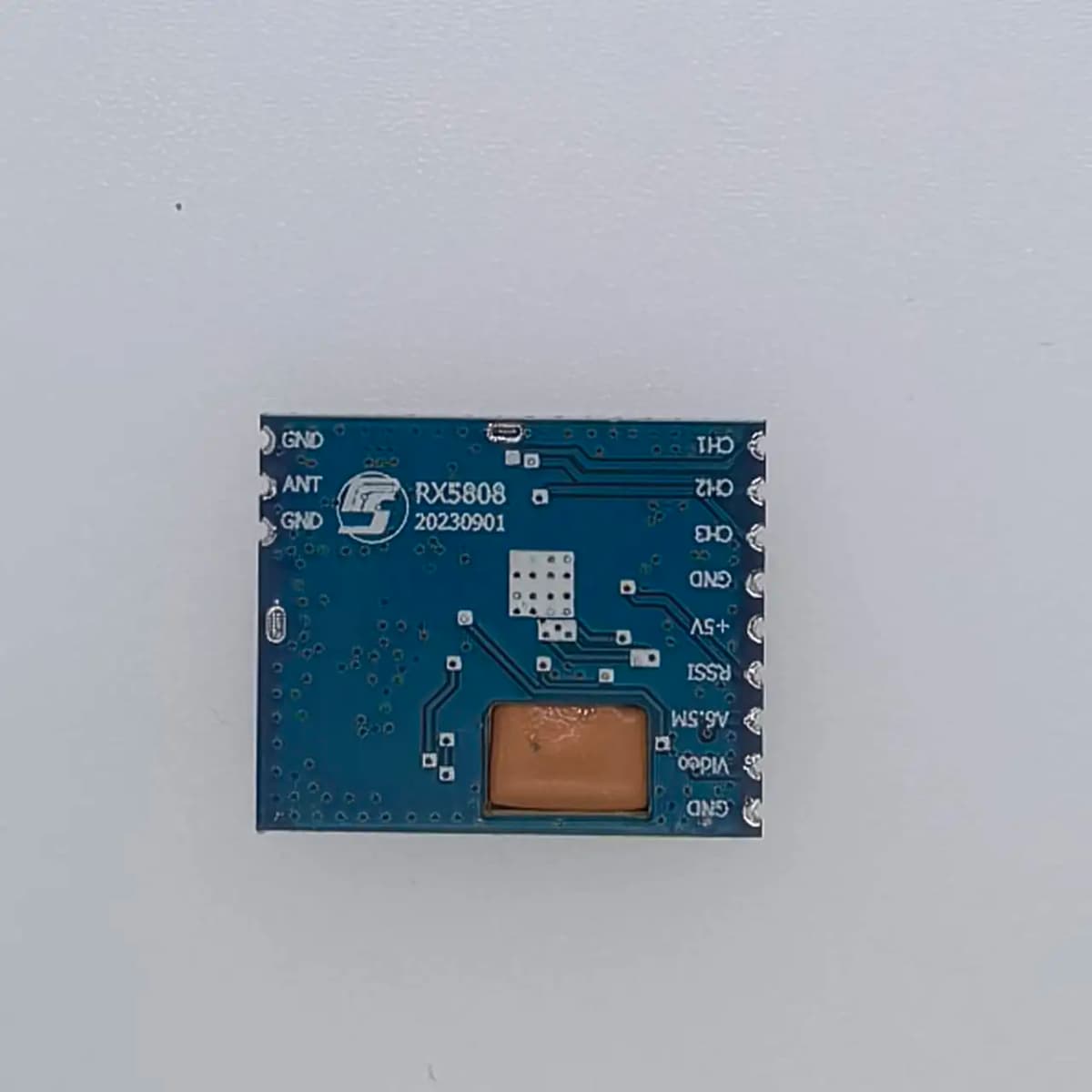 RX5808 Receiver Module Wireless Audio Video Receiver Module 5.8G SPI Control for FPV Systems RC Helicopter Bandwidth 4.8~6.0GHz