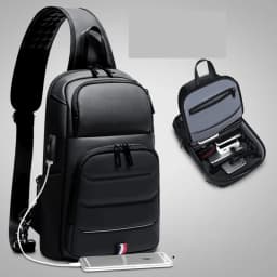 Designer Crossbody Bags for Fashion Shoulder Bags USB Messenger Sling Bag Chest Bag Oxford Single Shoulder Strap Pack