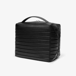 Fold-Down Travel Makeup Bag Waterproof Large Toiletry Bag Hanging Cosmetic Organizer with No-Spill Compartments for Makeup Use