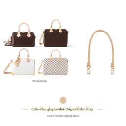 Synthetic Leather Bag Strap For Speedy 20 25 30 Shoulder Straps Long Bags Belts Replacement Bag Accessories