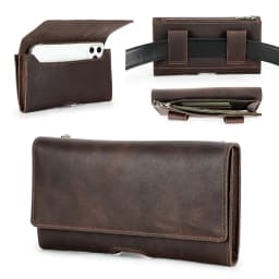 CONTACT'S Genuine Leather Men Waist Bag Travel Small Waist Belt Pouch Phone Pocket Casual Male Fanny Belt Bag Designer Handbag