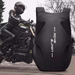 Motorcycle backpack, men's waterproof helmet backpack, riding bag, motorcycle backpack, laptop bag, large capacity travel backpa