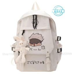 Jujutsu Kaisen Backpack Anime Students School Bag Cosplay Mochila Boys Girls Gifts Cartoon Bookbag Laptop Travel Rucksack