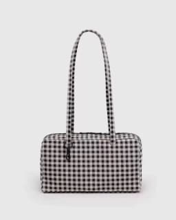 Nylon Square Shoulder Bag Large Capacity Canvas Handbag Lightweight Zipper Tote Bag Daily Commute Travel Storage Bag Gym Gift