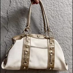 Vintage High-end Large-capacity Handbag Shoulder Bag Sweet and Cool Babes Underarm Niche Casual Contrasting Color Bag
