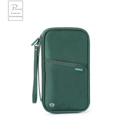 RFID Travel Passport Holder Waterproof Document Organizer Wallet Large Capacity Ticket Card Bag for Men Women Family Trip