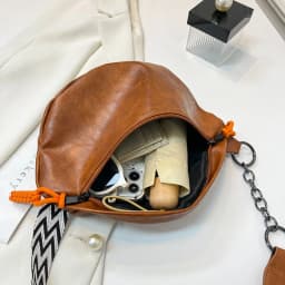 Soft Leather Waist Bag For Women Chain Fanny Pack High Quality Shoulder Belt Purse Bags Fashion Designer Crossbody Chest Bags
