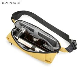 BANGE Waterproof Chest Bag Multi-Carry Modes Sling Crossbody Travel Shoulder Messenger Bag