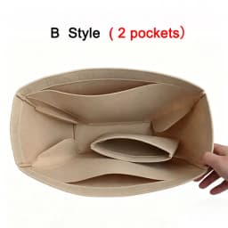 Bag Organizer Insert Lining Fit For Cyme Or Cyme Mini tote,Bag Storage Pouch And Organization Inner Liner Purse Keep Shaper