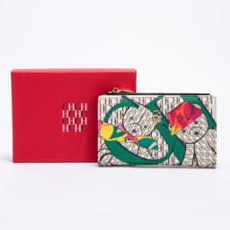 CHCH Women's Wallet 2025 Spring New Cartoon Printed Women's Credit Card Bag ID Bag