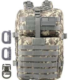 50L/30L Backpack Military Assault Pack For Men, 3 Day Bug Out Bag Molle DaypackFor Camping Outdoor Sport Rucksack Backpacks
