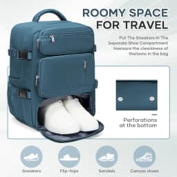 Ryanair Cabin Bag 40x30x20, Travel Backpack For Women Men Business Laptop Bag, Hand Luggage Backpack Cabin Fly Bag, College Bag