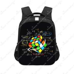 Magic Cube Print Backpack Magic Square Cuber Daypack Children School Bags for Teenager Rucksack Laptop Backpack Book Bag Gift
