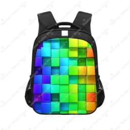 Magic Cube Print Backpack Magic Square Cuber Daypack Children School Bags for Teenager Rucksack Laptop Backpack Book Bag Gift