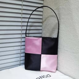 Women's Retro Silk Satin Small Square Handbag Fashion Contrast Color Underarm Bag Girls Tote Phone Purse Gift for Her 2026