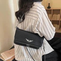 2026 Fashion Underarm Shoulder & Crossbody Bag, Wing Mini Square Bag for Women,Cute Small Purse, Versatile Chic Handbag