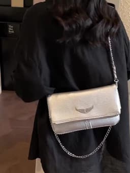 2026 Fashion Underarm Shoulder & Crossbody Bag, Wing Mini Square Bag for Women,Cute Small Purse, Versatile Chic Handbag