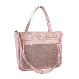 Cool Transparent Ita Bag Original Design Large Capacity Y2K Tote Bag Pure Color Internal Compartment Shoulder Bag Casual Wear