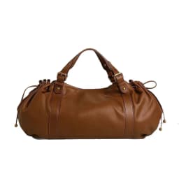XMESSUN Women's Large Capacity Shoulder Bag, Fashion Simple Commuter Boston Handbag, Soft Leather Versatile Work Crossbody Bag