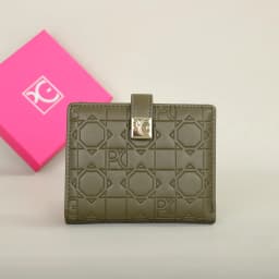 PG Wallet Fashion Classic Retro Women's Universal Wallet Letter Printed Portable Card Bag Zero Wallet