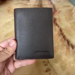 Vertical Short Wallets for Men Genuine Leather Rfid Blocking Wallet Men Coin Pocket Slim Card Holder Minimalist Small Purse