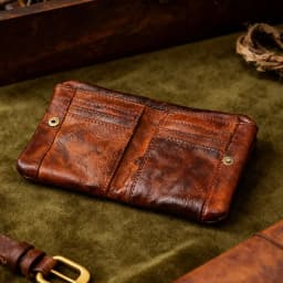 Top Quality Genuine Cow Leather Men Retro Wallets Zipper Short Coin Pocket Card Holder Coin Pocket Simple Soft Male Wallets