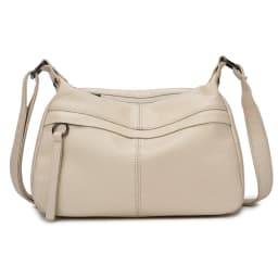 100% Cowhide Handbag and Purses New Fashion Shoulder Bag with Wide Straps Women Soft Genuine Leather Crossbody Messenger Bag