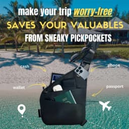 Unisex Anti-Theft Chest Bag - Adjustable Straps, Multi-Purpose Storage Pouch, Secure Travel Wallet
