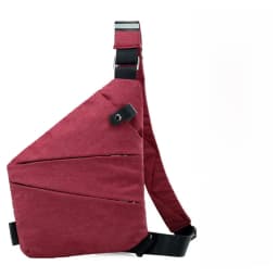 Unisex Anti-Theft Chest Bag - Adjustable Straps, Multi-Purpose Storage Pouch, Secure Travel Wallet