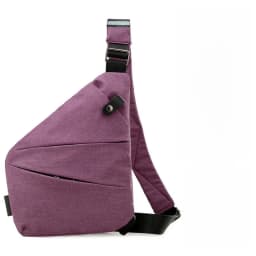 Unisex Anti-Theft Chest Bag - Adjustable Straps, Multi-Purpose Storage Pouch, Secure Travel Wallet