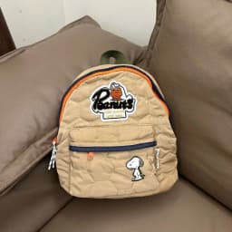 Cartoon Snoopy Backpack Large Capacity Bag Student School Bag Fashion Popular Back-to-School Travel Bag