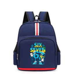 Waterproof Bookbag Six Seven 6 7 Italian Brainrot Cartoon Primary Bags Kids Meme 67 Backpack for Kindergarten Boys Girls Gift