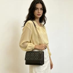 Shoulder Bag Crossbody Purse for Women, Snake Print PU Leather Flap Handbag with Chain Strap, Elegant Cute Ladies Daily Bag