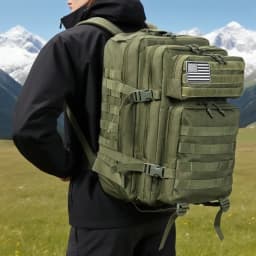 50L/30L Elite Tactical Backpack | 3X Stronger Work & Military Backpack | Resistant and Heavy Duty | 3 Day MOLLE Bug Out Bag