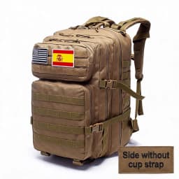 32L/50L Outdoor Backpack Military Tactical Backpack, Large Assault Pack for Camping Hiking with, Durable Daypack Rucksack for Men Travel Work Backpack