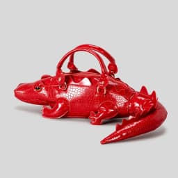 New Trendy Crocodile Shape Handbag for Women, Europe and America Fashion Tote Designer Female Casual Shoulder Crossbody Bag Ins
