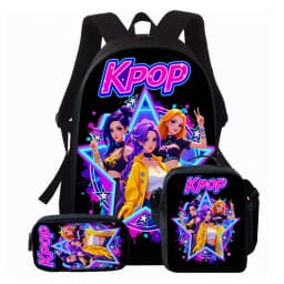 1/2/3/4/5PCS K-POP girl group pattern backpack set The perfect gift for kpop fans
