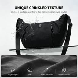 OIWAS Ultra-light Waterproof Material Crossbody Bag - Durable Water-Resistant Shoulder Bag for Everyday Use