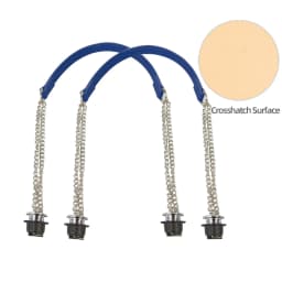 New 1 Pair Obag Silver Long OT Double Chain With Metal Plating Screw For OBag Handle O Bag Women Bag Shoulder HandBag
