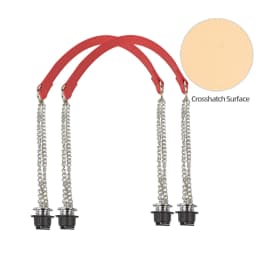 New 1 Pair Obag Silver Long OT Double Chain With Metal Plating Screw For OBag Handle O Bag Women Bag Shoulder HandBag