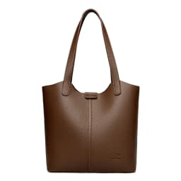 Genuine Brand High End Soft Pu Leather Shoulder Bag For Women Casual Tote Bag Female Purse Simple Design Handbag Commuting Sac